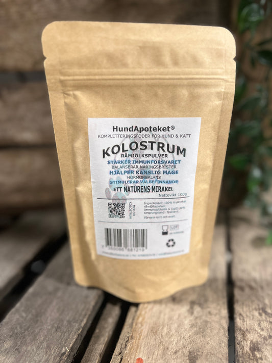 Kolostrum Råmjölkspulver 100g